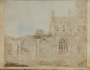 Abbazia di Melrose da William Henry Fox Talbot